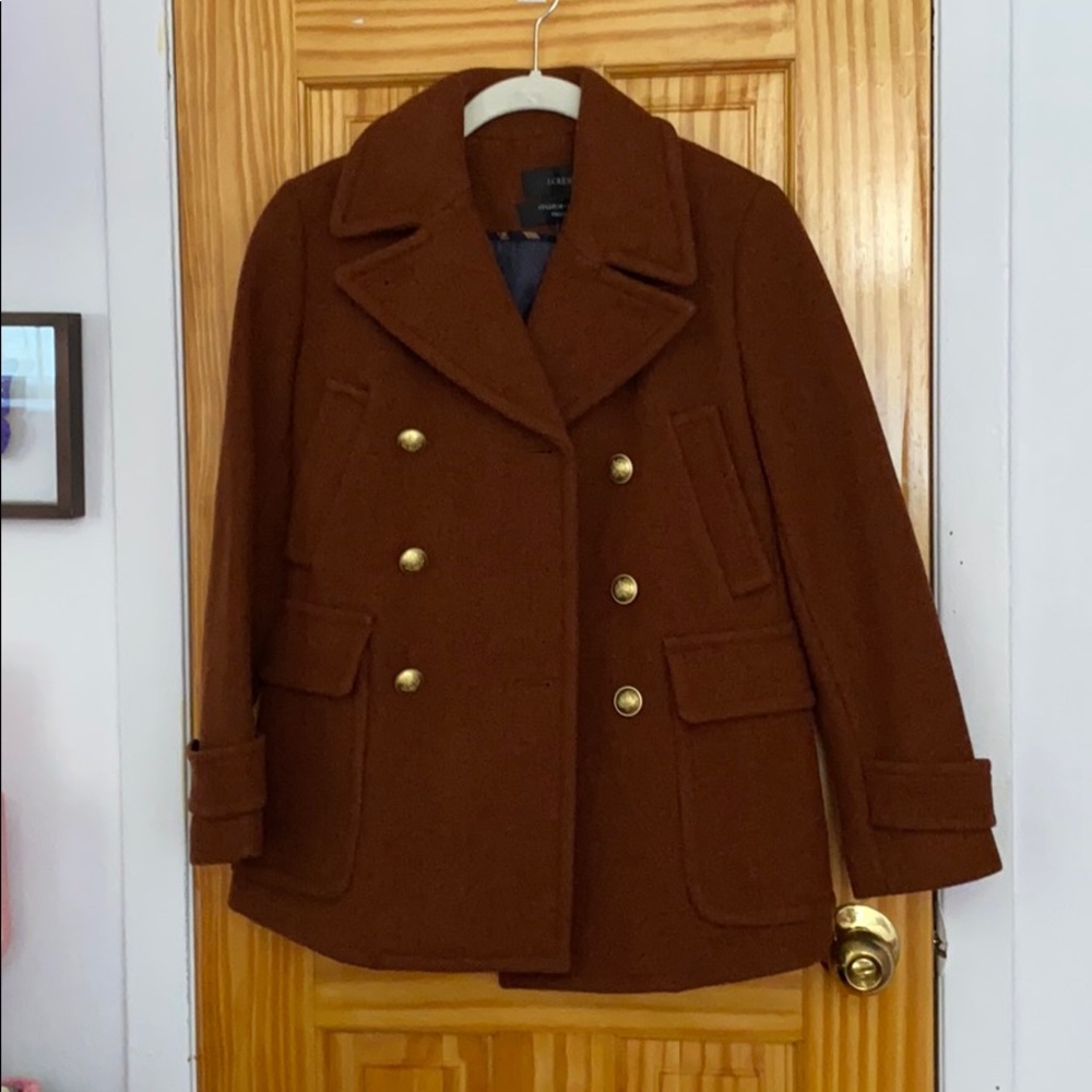 Jcrew short wool coat